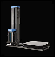 HP-SW 4,500lb capacity forklift accessible turntable for shrink wrapping and pallet wrapping