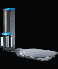 semi-automatic turntable stretch wrapping equipment