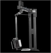 4100 Titan WM Wall Mount overhead rotary arm shrink wrapper.